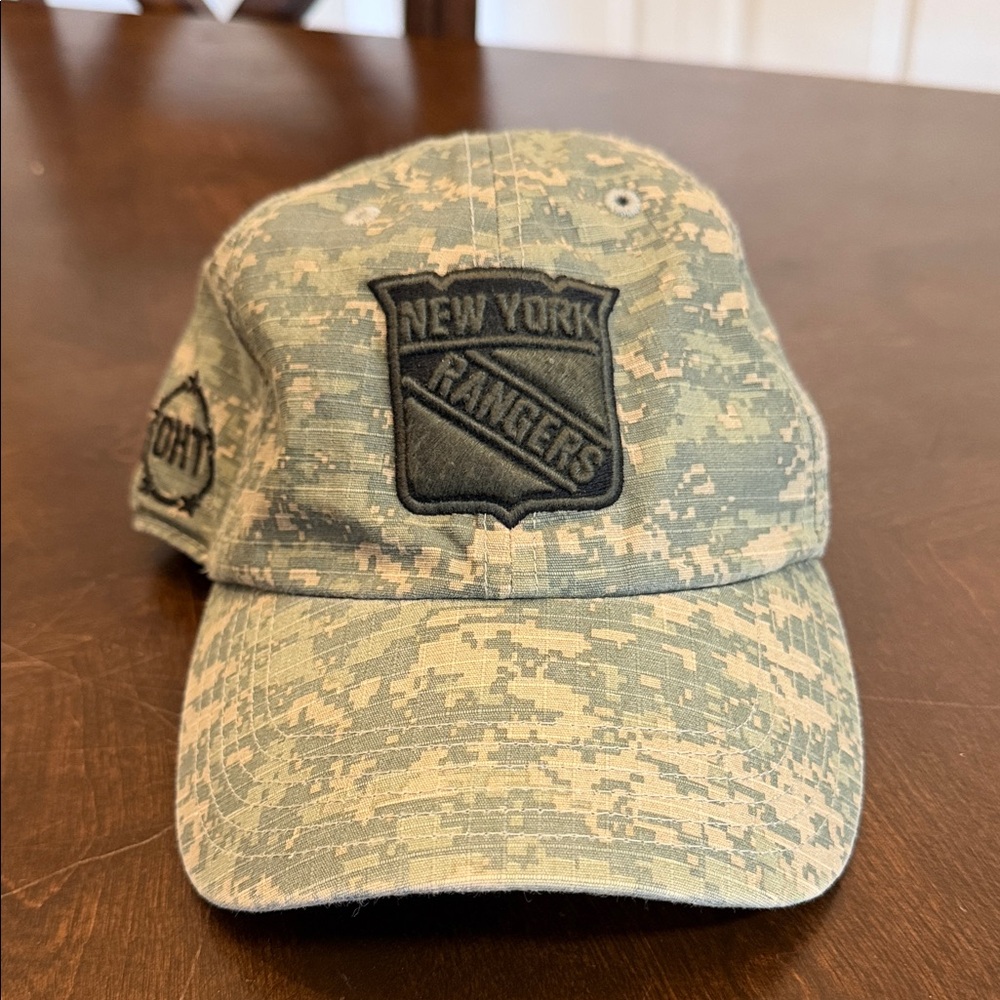New York Rangers Camo Cap